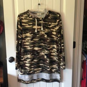 Fun Camo T-Shirt Dress